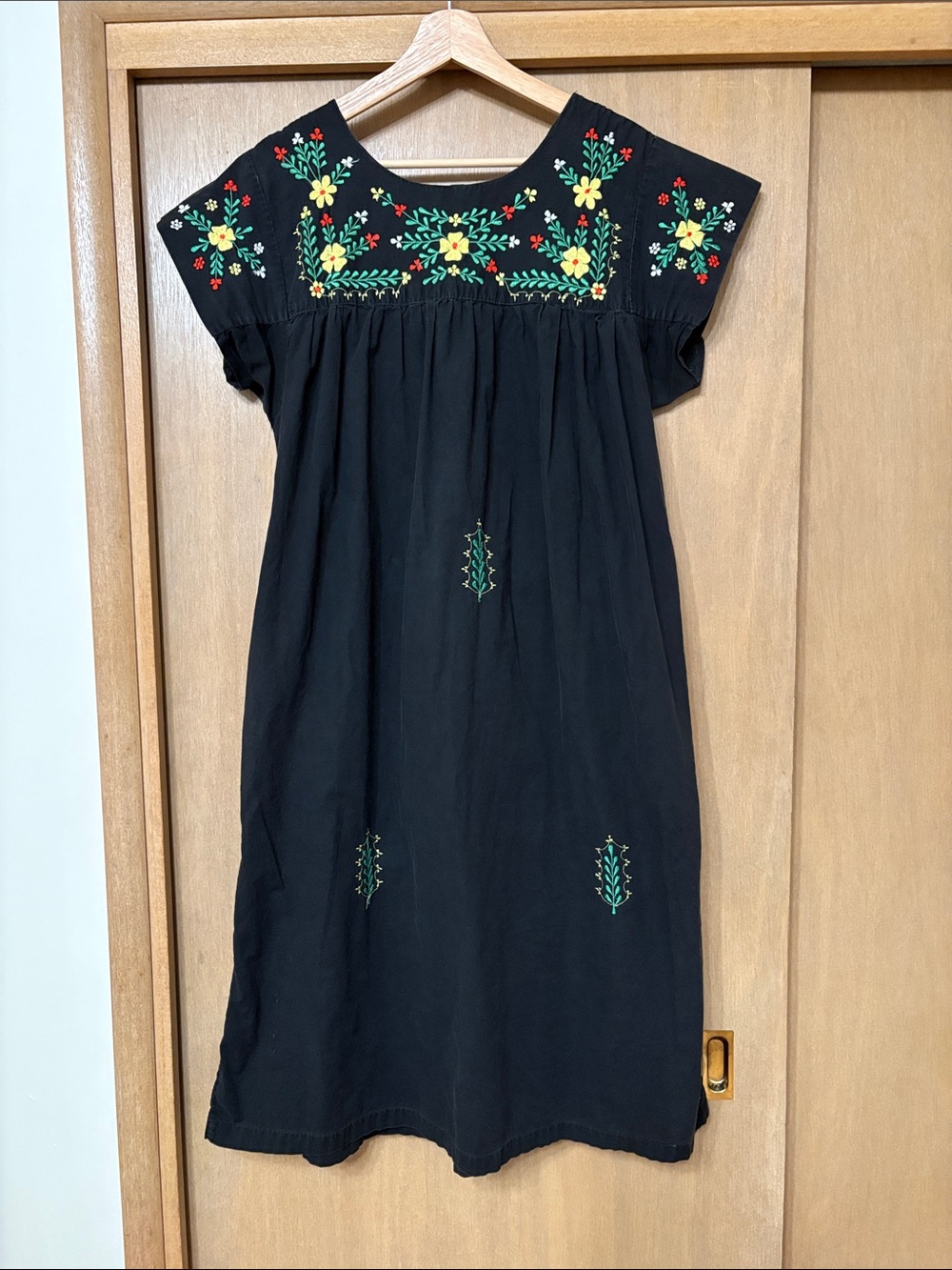 Vintage Naqui Muumuu Midi Dress M